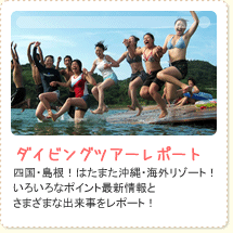 ダイビングツアーレポート
