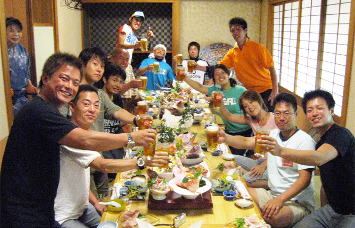 ダイビング免許取得、海洋講習1日目の食事と宿泊