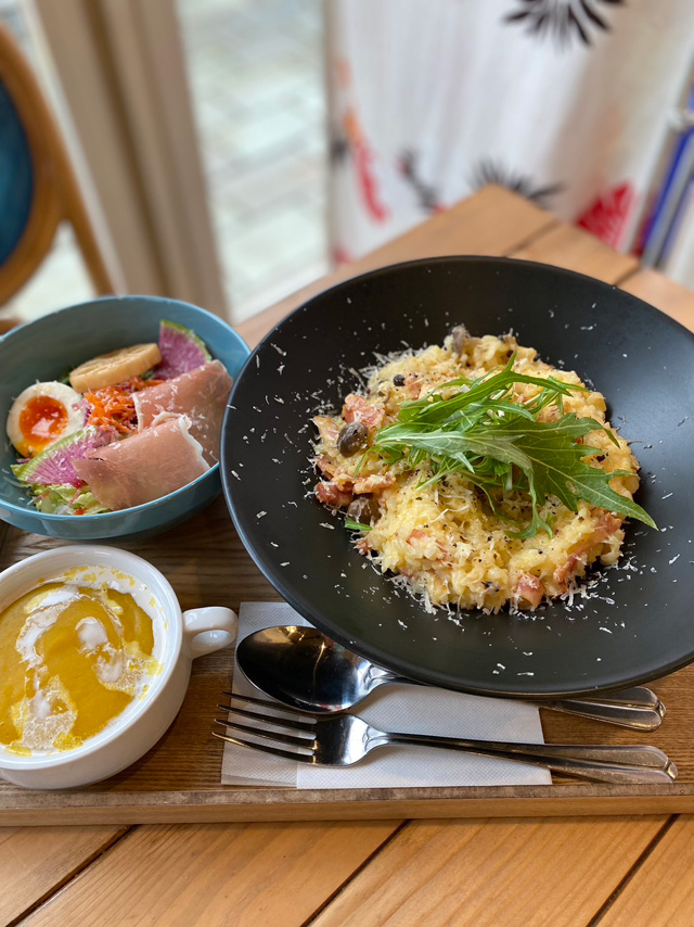 海遊びcafeHINANOの朝食