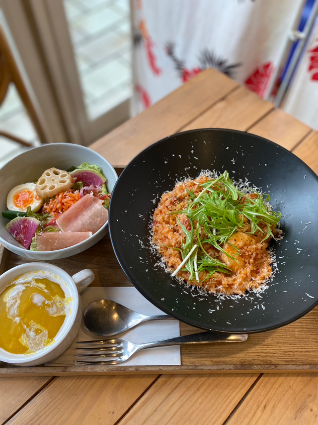 海遊びcafeHINANOの朝食