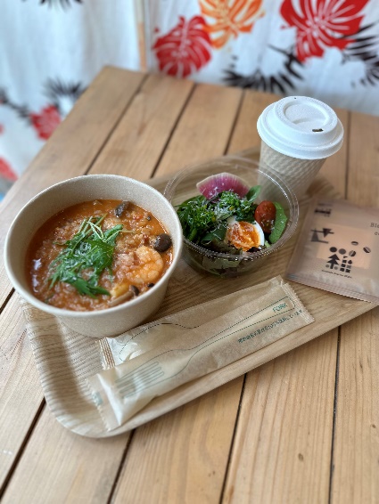 海遊びcafeHINANOの朝食