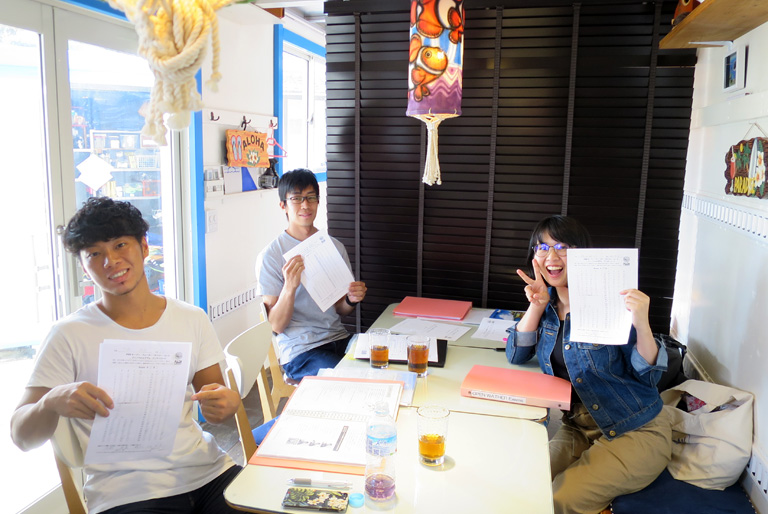 ダイビング免許、学科講習終了!