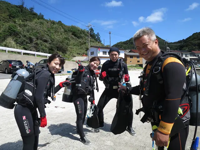 1本目の体験ダイビング1