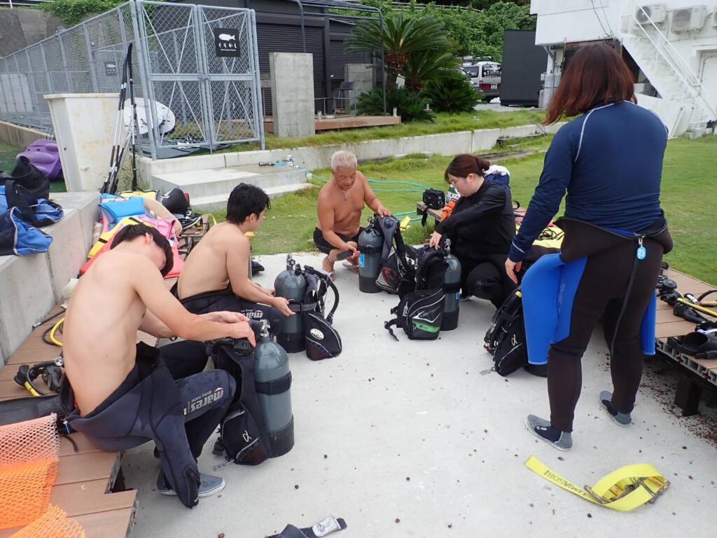 9/13倉橋島で、PADIオープンウォーター&レスキュー講習を開催!!のイメージ