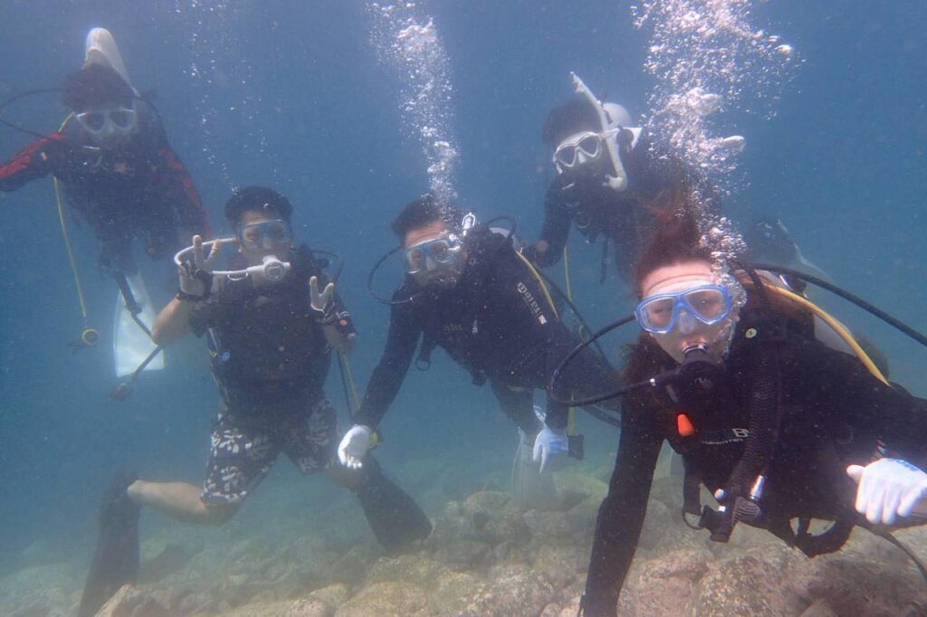 9/13愛南で、講習したり、FUNダイビングしたりと、仲間達と海を楽しんだよ！！のイメージ
