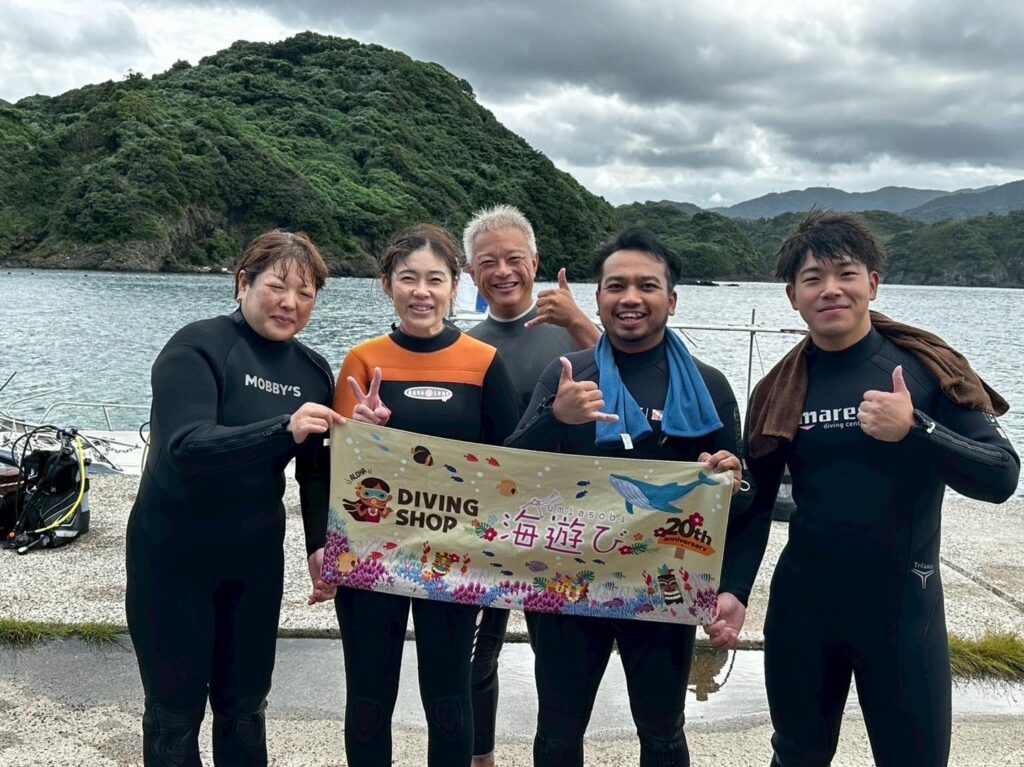 ９/26 ! PADIオープンウォーターダイバー3名誕生！！いろんな所から参加いただきました！！おめでとうございます！のイメージ