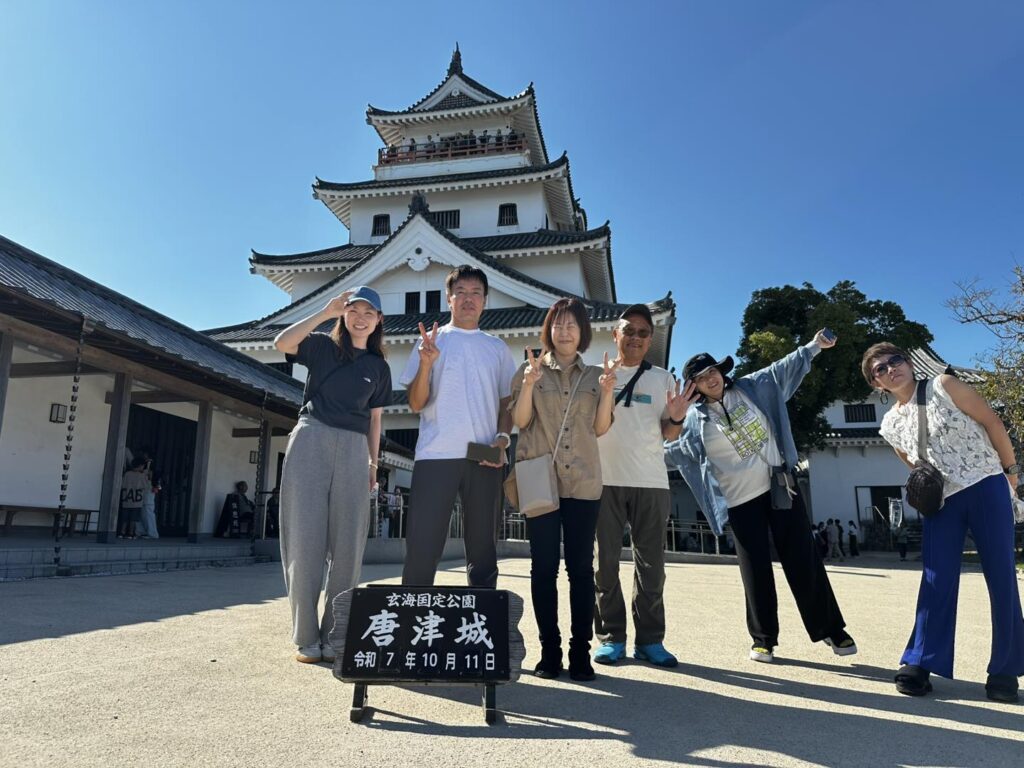 唐津の観光！！むちゃくちゃ熱かった！街並みがとても奇麗だったなー！！のイメージ