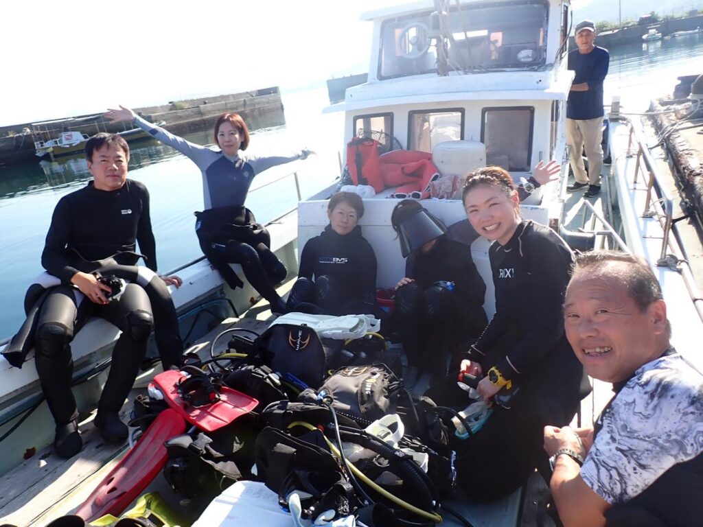 【長崎 初ダイビング!!】ちょっとニゴニゴだったけど、面白いダイビングだったよ!!のイメージ