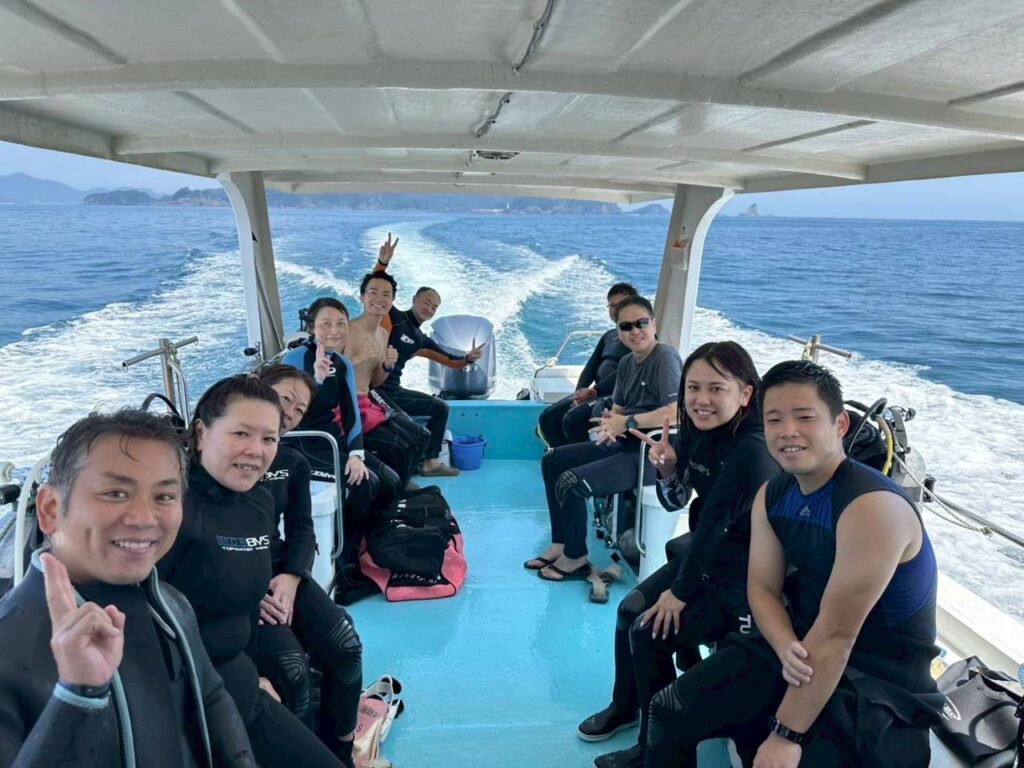8/15 宮崎ツアー3日目！延岡ダイビング！！のイメージ